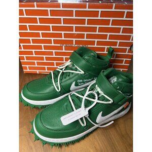 Nike Air Force 1 Mid SP LTHR Pine Green NEW size Men 8.5